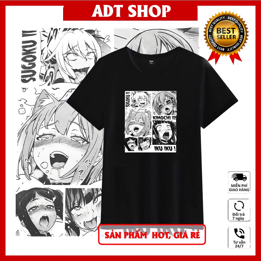 Áo thun Anime - Wibu - in hình hentai mẫu HOT độc đẹp giá rẻ