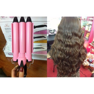 MÁY UỐN BẤM GỢN SÓNG NƯỚC STYLE CÔNG CHÚA HÀNG CHÍNH HÃNG 👩🏻👩🏻👩🏻
