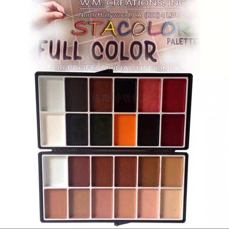 MÀU CHUYÊN DỤNG CHO HOÁ TRANG MAKEUP, KHÔNG THẤM NƯỚC VÀ MỒ HÔI ( SỬ DỤNG ĐƯỢC VỚI MÁY PHUN NỀN )