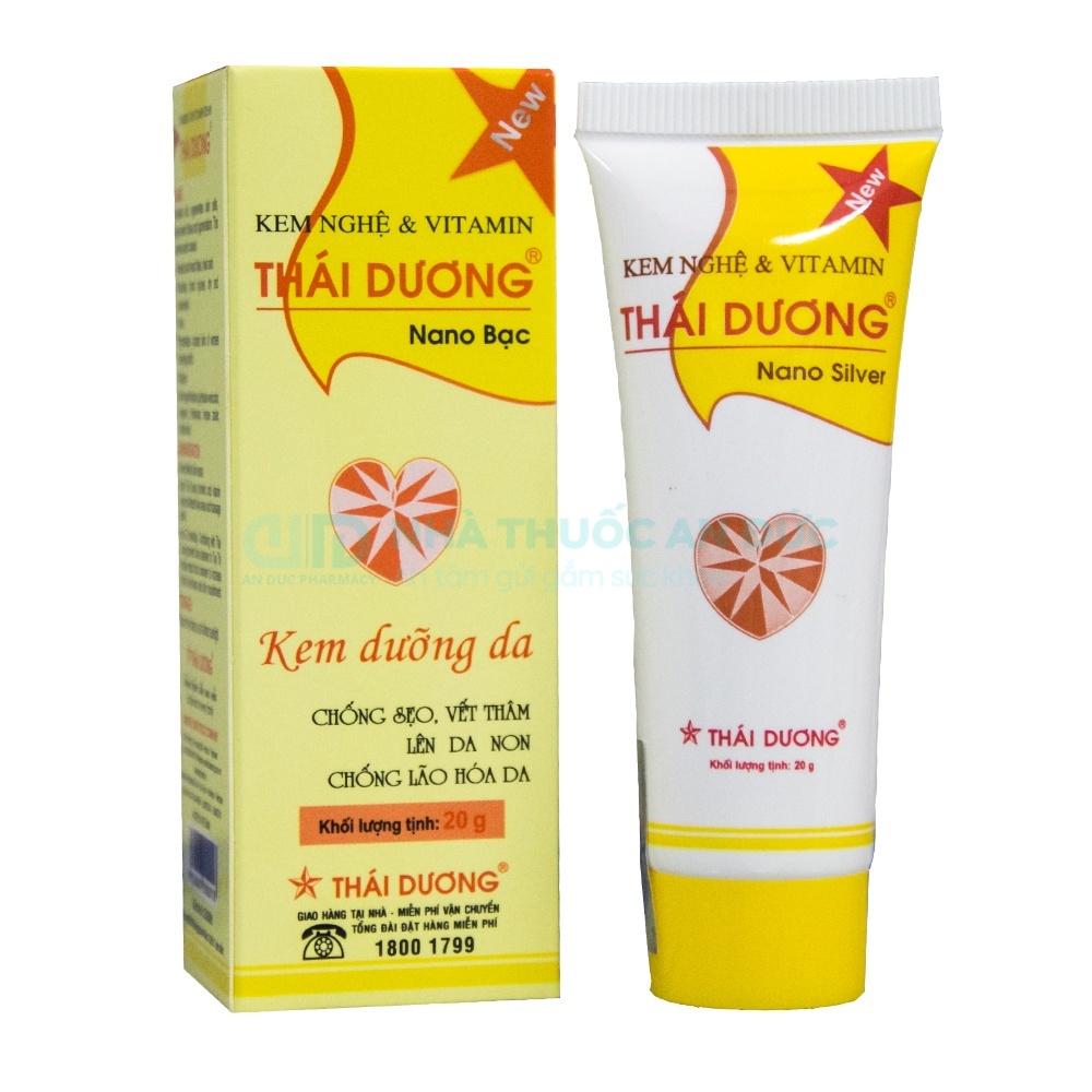 Kem Nghệ Thái Dương  – Hỗ Trợ Mờ Sẹo, Mờ Thâm, Dưỡng Trắng Sáng Da – Nhà Thuốc An Đức