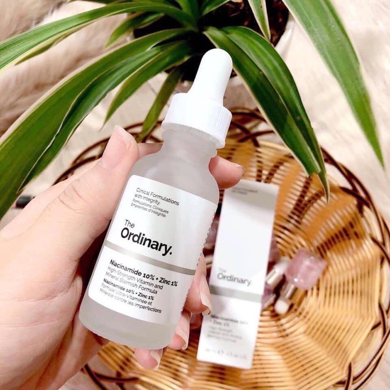 ✌️Serum THE ORDINARY- Niacinamide 10% + Zinc 1% hỗ trợ trị thâm va se khit lỗ chân lông