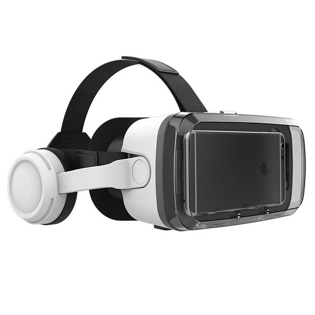 Kính thực tế ảo 3D Vr Shinecon G04BS 2021 Bluelens tai nghe bluetooth cho điện thoại 6.7inch