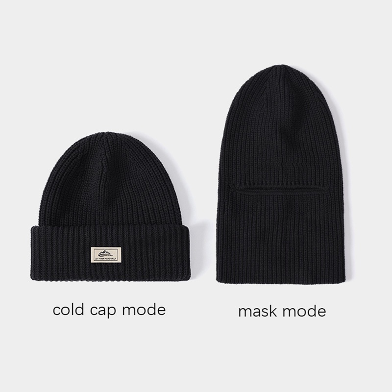 Bbyter Mũ Beanie Dệt Kim Cotton Nguyên Chất Mềm Mại Thoáng Khí Hai Lớp Hợp Thời Trang