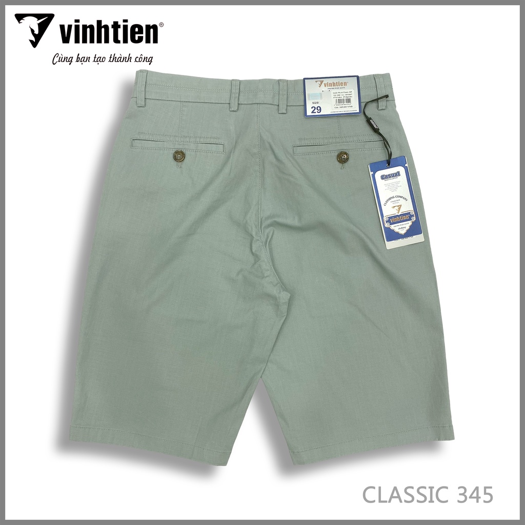 Quần Short Nam Cotton Classic Vĩnh Tiến 345 - D297
