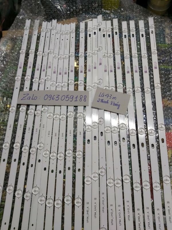 Thanh led tivi LG 43 - 1 thanh 8 bóng