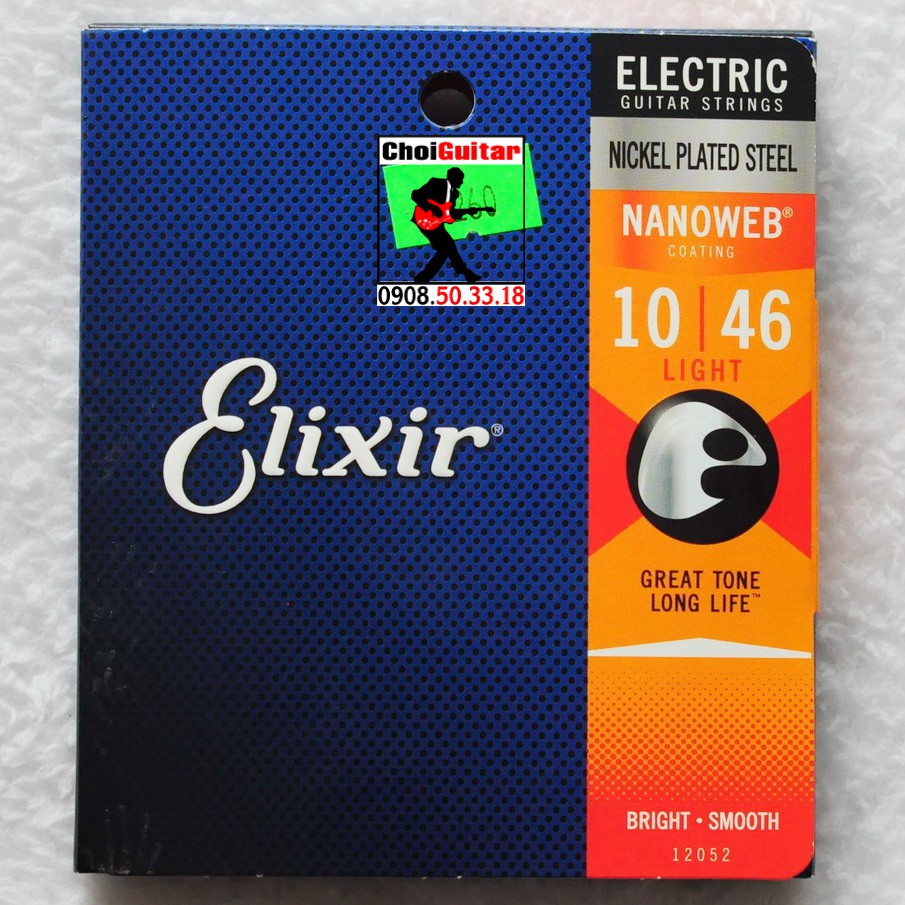 USA Elixir Nanoweb 12052-10-46 Dây đàn guitar điện