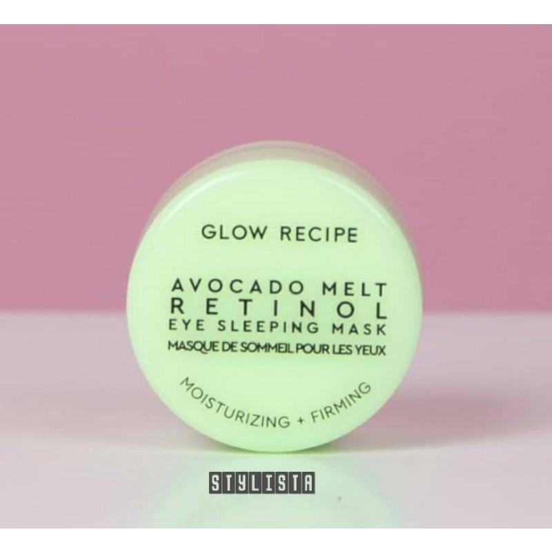 (Mini size 5ml) - Mặt nạ ngủ chiết xuất bơ dành cho mắt GLOW RECIPE Avocado Melt Retinol Eye Sleeping Mask