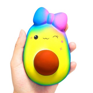Đồ chơi Squishy hình bơ và quả bơ đáng yêu kích thước 15cm