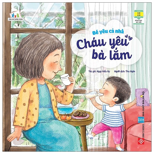 Sách - Cùng Con Trưởng Thành - Bé Yêu Cả Nhà - Cháu Yêu Bà Lắm - 8935212356961