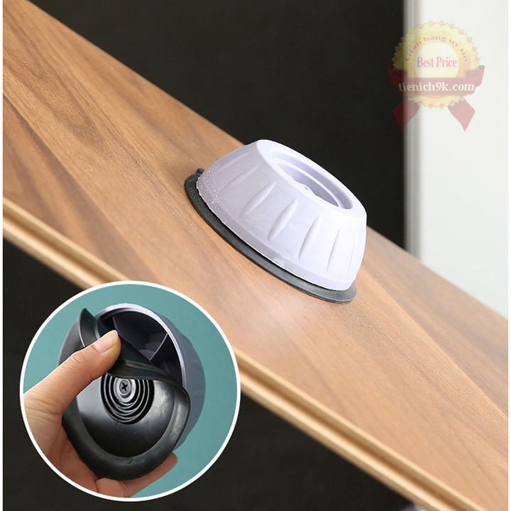 Chân kê đa năng máy giặt miếng cao su chân to có lỗ thoát nước cao cấp chống ồn chống rung hàng loại 1