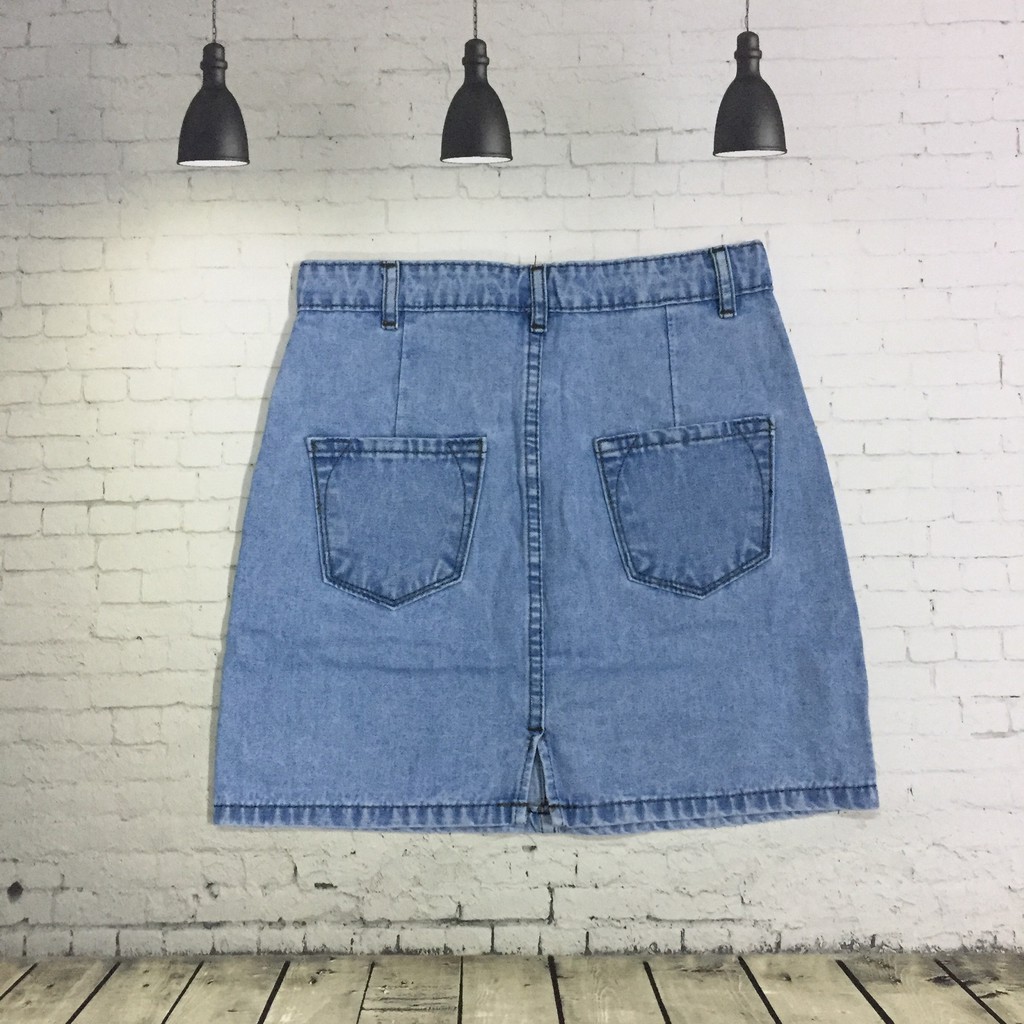 [Mã FAMAYWA giảm 10K đơn 50K] Chân Váy Jeans Chữ A Công Sở Thời Trang OHS4001-2 | BigBuy360 - bigbuy360.vn