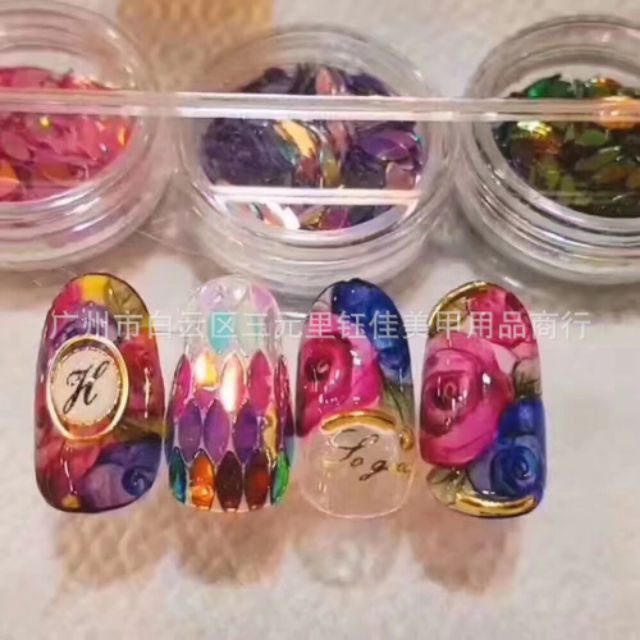 Nhũ hạt gạo trang trí móng đa dạng màu sắc dễ trang trí sản phẩmvì nhiều tính năng lợi ích