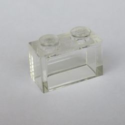 (Used) Gạch lẻ LEGO chính hãng Brick 1 x 2 without Bottom Tube (3065 / 35743)