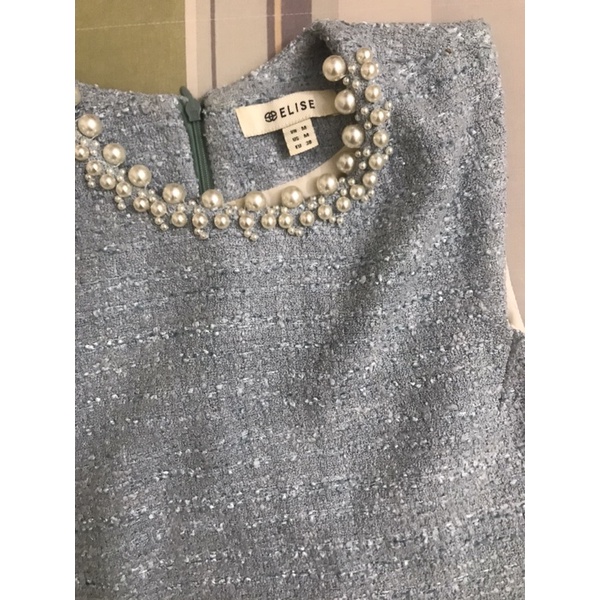 Váy dạ tweed size M Elise