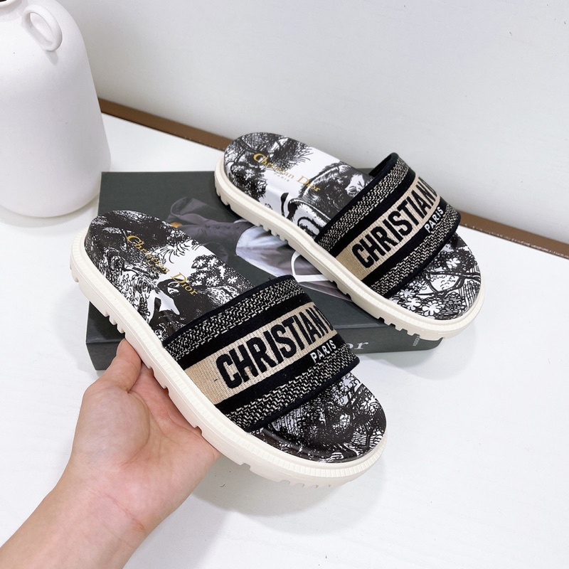 Dép jadior quai ngang đế loang fullbox