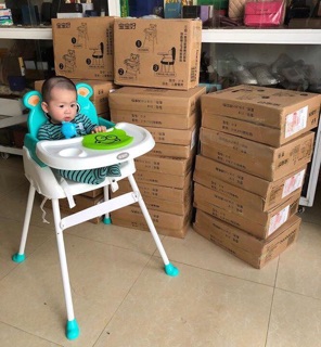 Ghế ăn dặm gấu