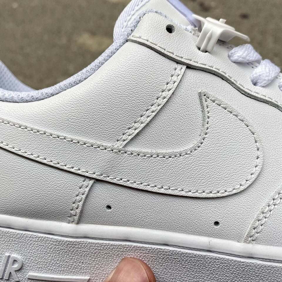Giày AF1 Trắng, Air Force 1 Nam Nữ Bản Trung Hàng Chuẩn 11 Đầy Đủ Phụ Kiện ( Full BOX BILL )