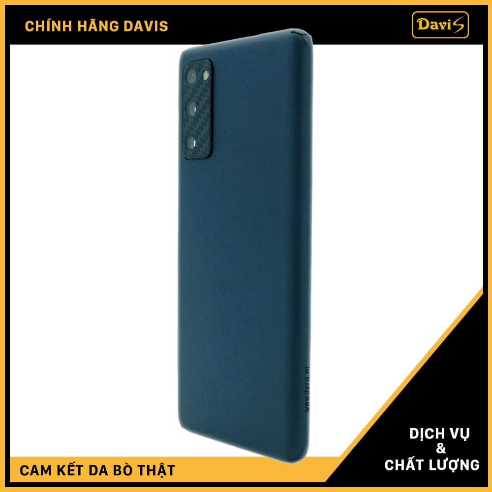 Miếng dán da full viền cho Samsung Galaxy S20 FE (Chính hãng Davis)