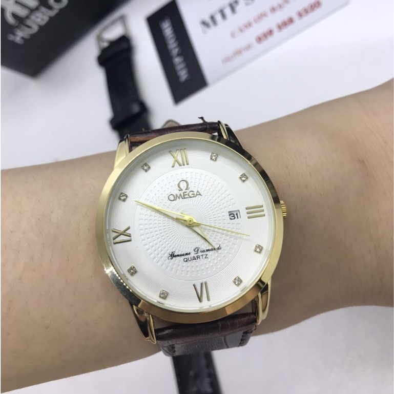 Đồng hồ Nam Omega, dây da mềm, size 40, thẻ bảo hành 12 tháng- Đồng hồ Omega Nam | BigBuy360 - bigbuy360.vn