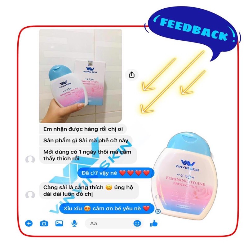 (Chính hãng ) DUNG DỊCH VỆ SINH PHỤ NỮ-VINVIN SKIN FEMININE HYGINE PROTECTING | BigBuy360 - bigbuy360.vn