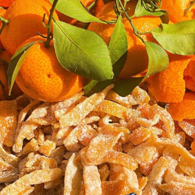 TRẦN BÌ VỎ QUÝT SỢI.