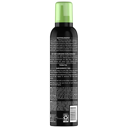TRESemme bọt mousse Flawless Curls với coconut và avocado 297gram