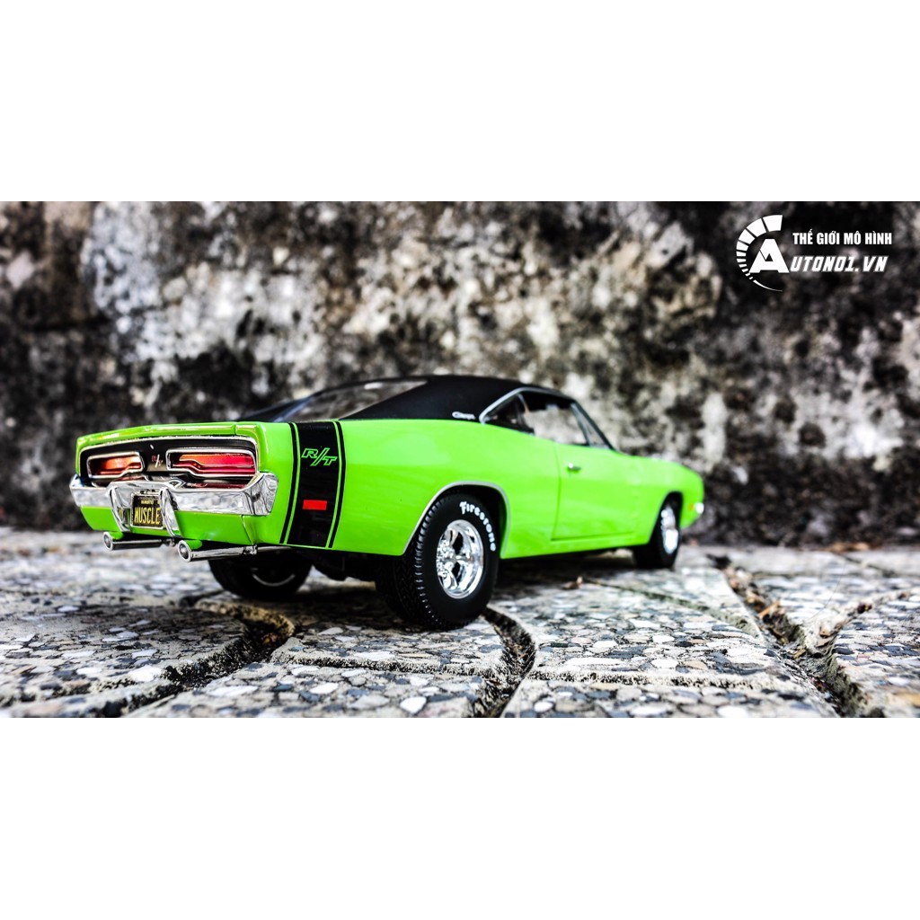 MÔ HÌNH XE CLASSIC MUSCLE - 1969 DODGE CHARGER 1:18 MAISTO 2900