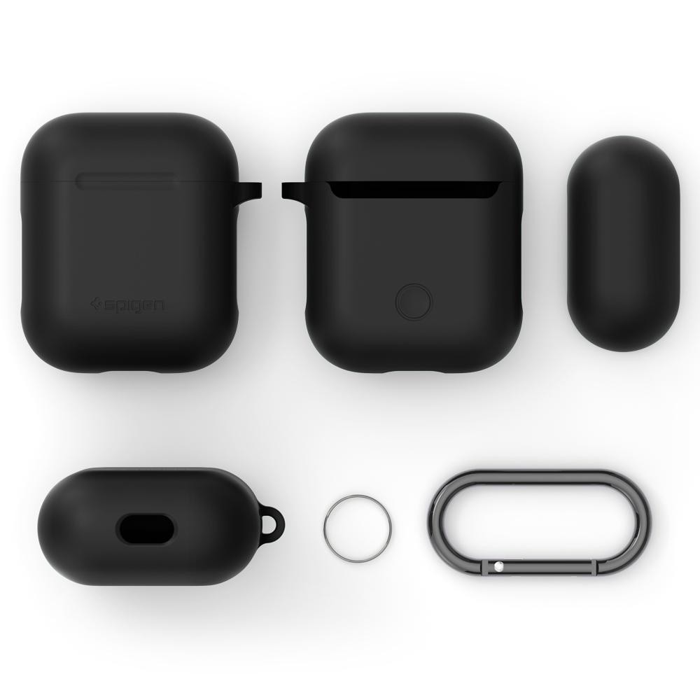 Vỏ ốp Airpods 1 / 2 Spigen Silicone Case - Hàng chính hãng