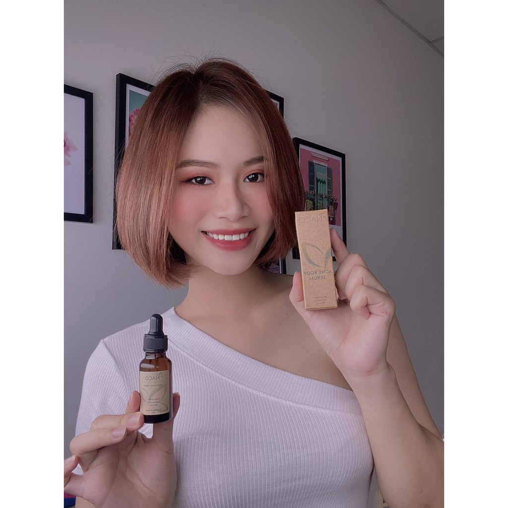 Serum Giảm Mụn Lưng, Mờ Thâm Nacobeauty 20ml