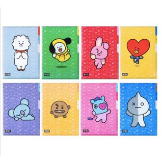 Bìa kẹp hồ sơ Cooky Tata Chimmy Shooky Koya Rj Mang