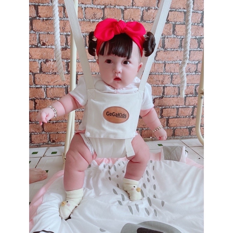 Xích đu nhún nhảy cho Bé - GEGAKIDS JUMPER  - Khung L chuẩn kiểu dáng Châu Âu
