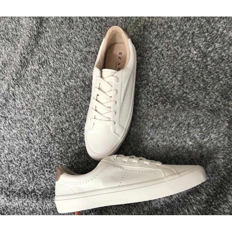 Giày nữ Zara 02 cột dây đế trơn (Ảnh + video thật)