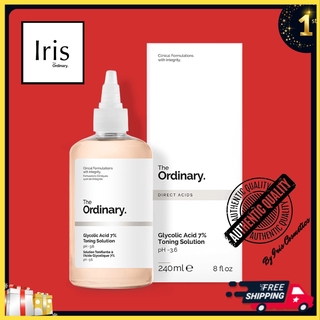 PC95 Toner tẩy da chết - Glycolic Acid 7% Toning Solution – The Ordinary.