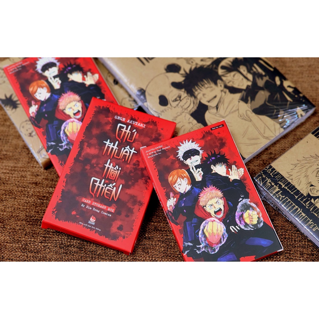 Box đựng card chú thuật hồi chiến