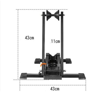 Bộ dụng cụ gá ba lăn bánh xe đạp cao 43cm bằng thép hợp kim