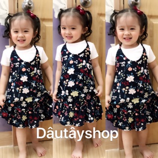 Sét áo + đầm 2 dây bé gái