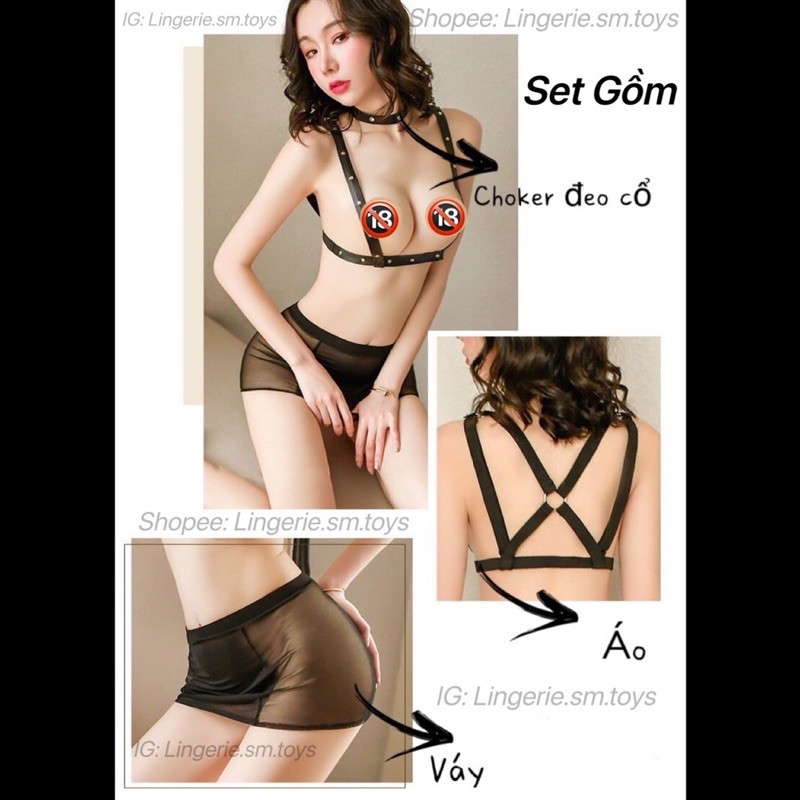 Set Đồ Cho Nàng Táo Bạo • Áo Dây Siêu Nhỏ Gợi Cảm • Cosplay Sexy • MY9281 | BigBuy360 - bigbuy360.vn