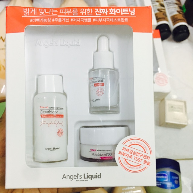 Set Mini 7Day Glutathione.