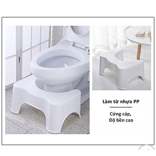 Ghế kê chân toilet giá rẻ chống táo bón -Ghế Kê Chân Toilet