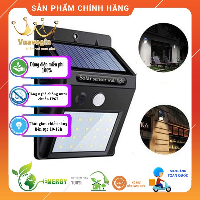 Đèn Led Năng Lượng Mặt Trời Ever Bright Tiết Kiệm Điện Chống Thấm Nước