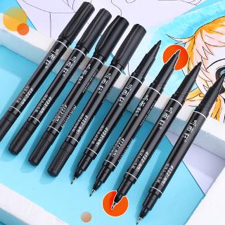 Set 100 bút lông đánh dấu hai đầu nhỏ gọn tiện dụng