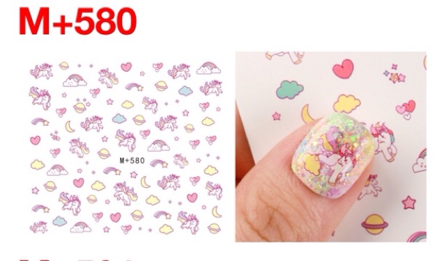 nail sticker-dán móng tay( phần 1)