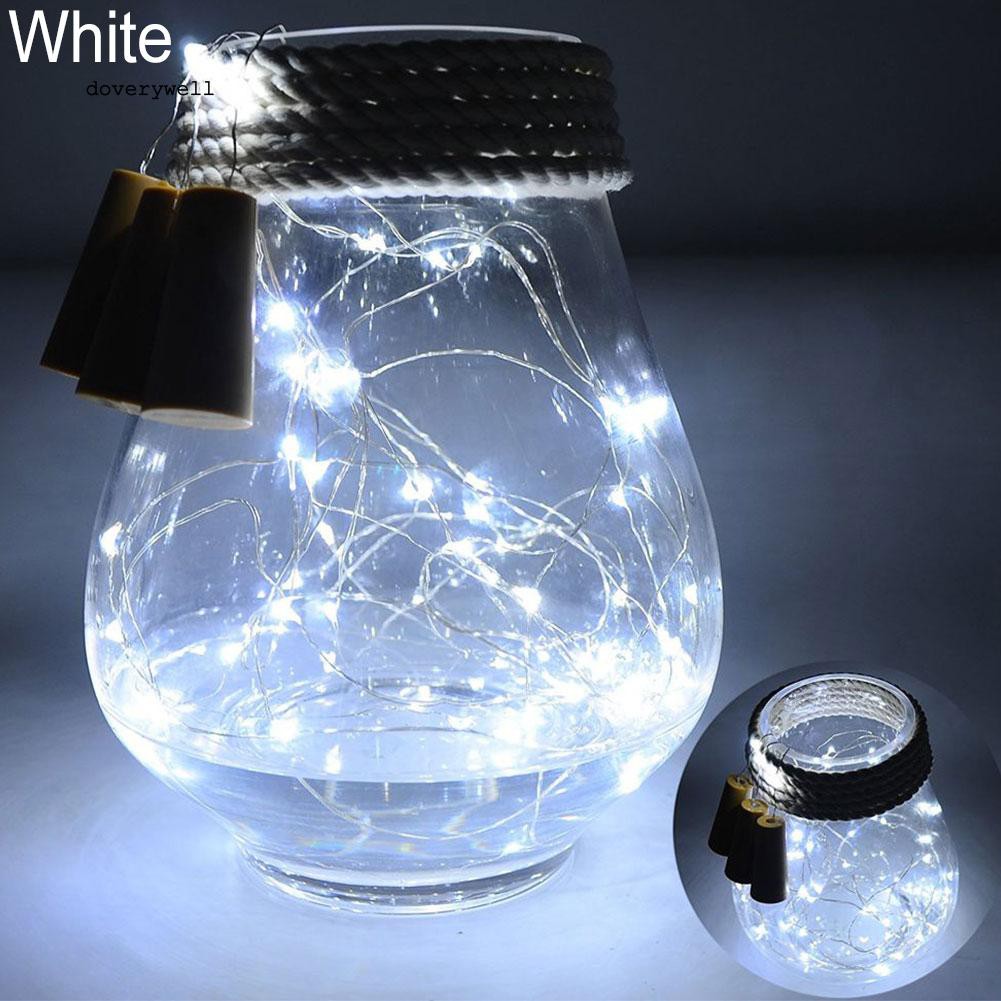 Dây đèn 15/ 20 LED trang trí chai lọ dành cho nhà cửa tiệc tùng