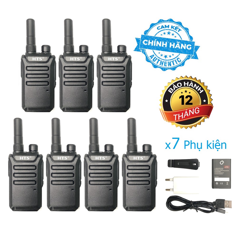 Bộ 07 Bộ đàm Mini HTS GP600