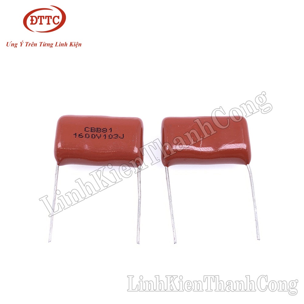 Tụ CBB 10nF 0.01uF 103J 1600V 22.5mm