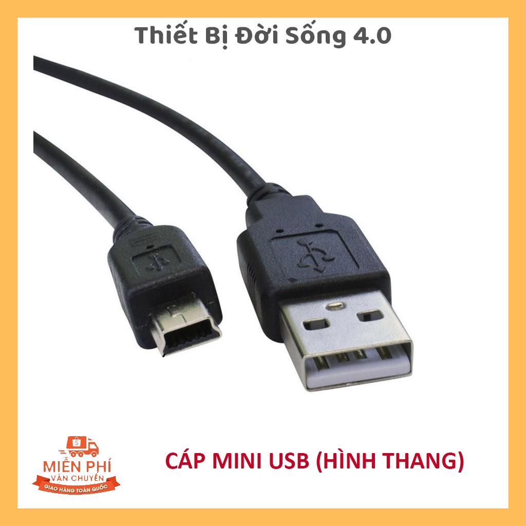 CÁP MINI USB (HÌNH THANG) CHỐNG NHIỄU | Cáp sạc cho loa đài Craven 836s/853