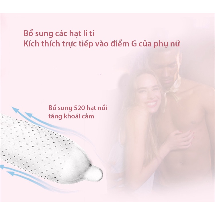 Bao cao su Olo 0.01 ZERO HA FOR MAN chính hãng, BCS siêu mỏng, cảm giác chân thật Hộp 3 10pcs Olo Official Store