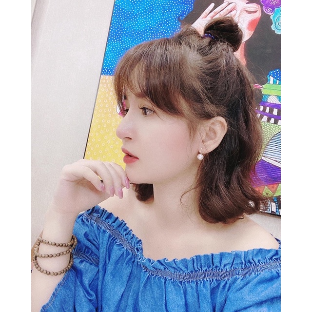 Khuyên móc ngoc trai