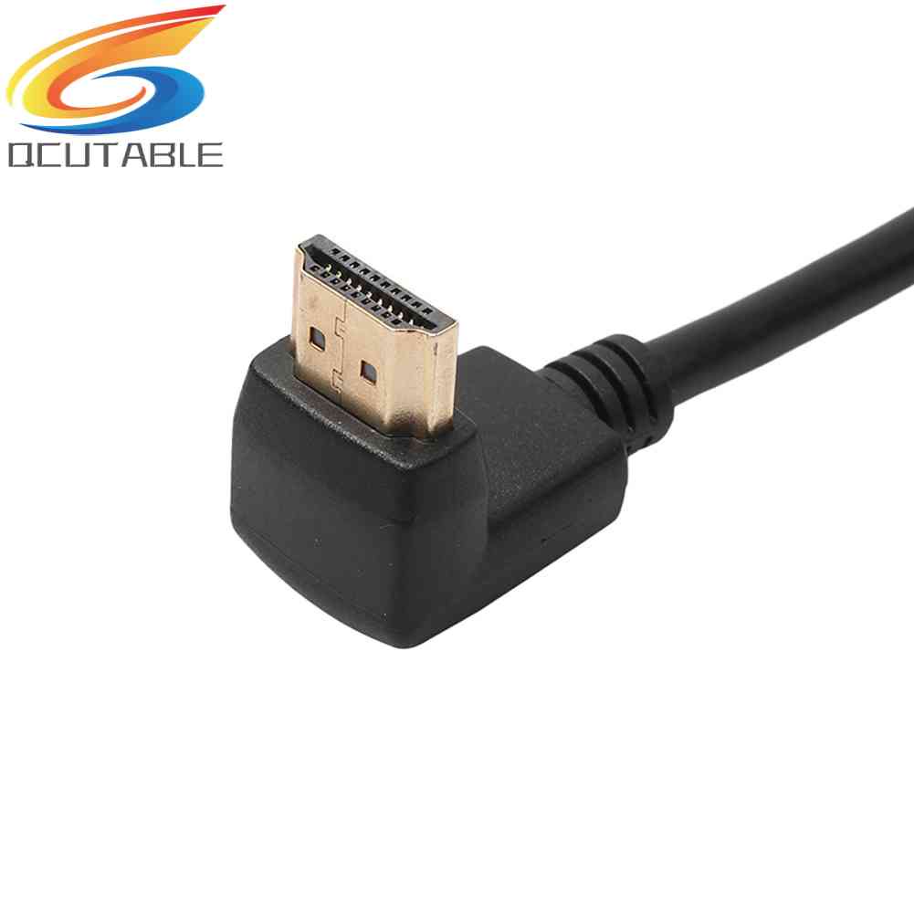 Dây Cáp HDMI 1.4 Góc 270 Độ Cho PS3 PS4 TV DVD 1m