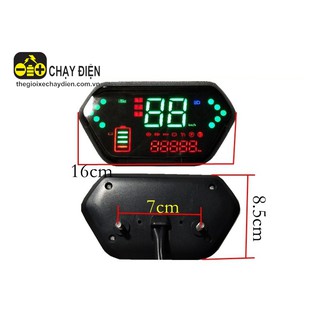 Đồng hồ báo tốc độ chế xe đạp điện